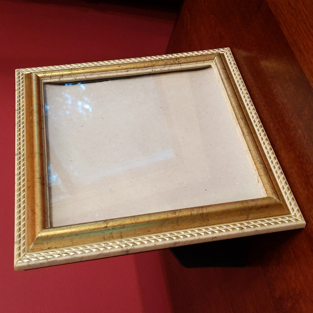 Decorative Gold Desk Frame